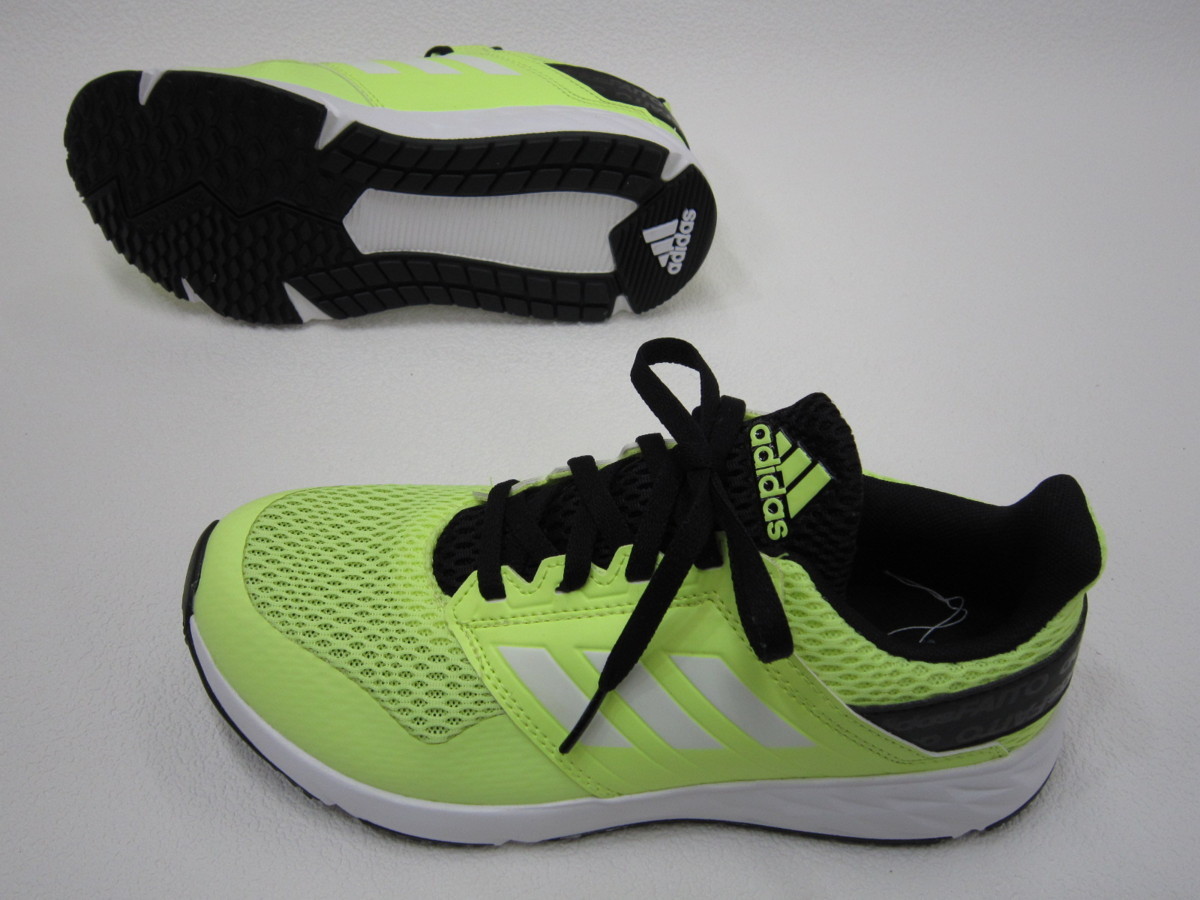 ★27%OFF~ adidas ランニング 通気性 フィット性【ジュニア男子】Bスニーカー L黄 23.5cm 9キ adidas アディダス キッズ デュラモ ＼クーポン有／アディダス バイタライザー