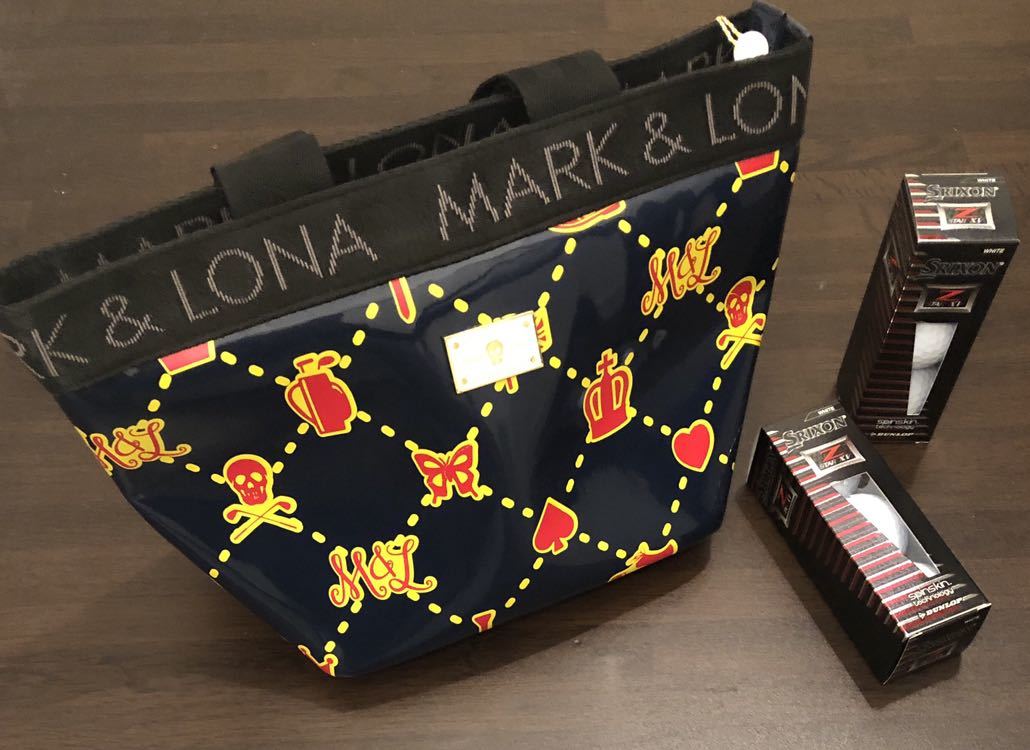 【全国無料，定番人気】 MARK&LONA マークアンドロナ エナメルカートバック ネイビー(ポーチ)｜売買されたオークション情報、yahooの商品情報をアーカイブ公開 - オークファン ポーチ