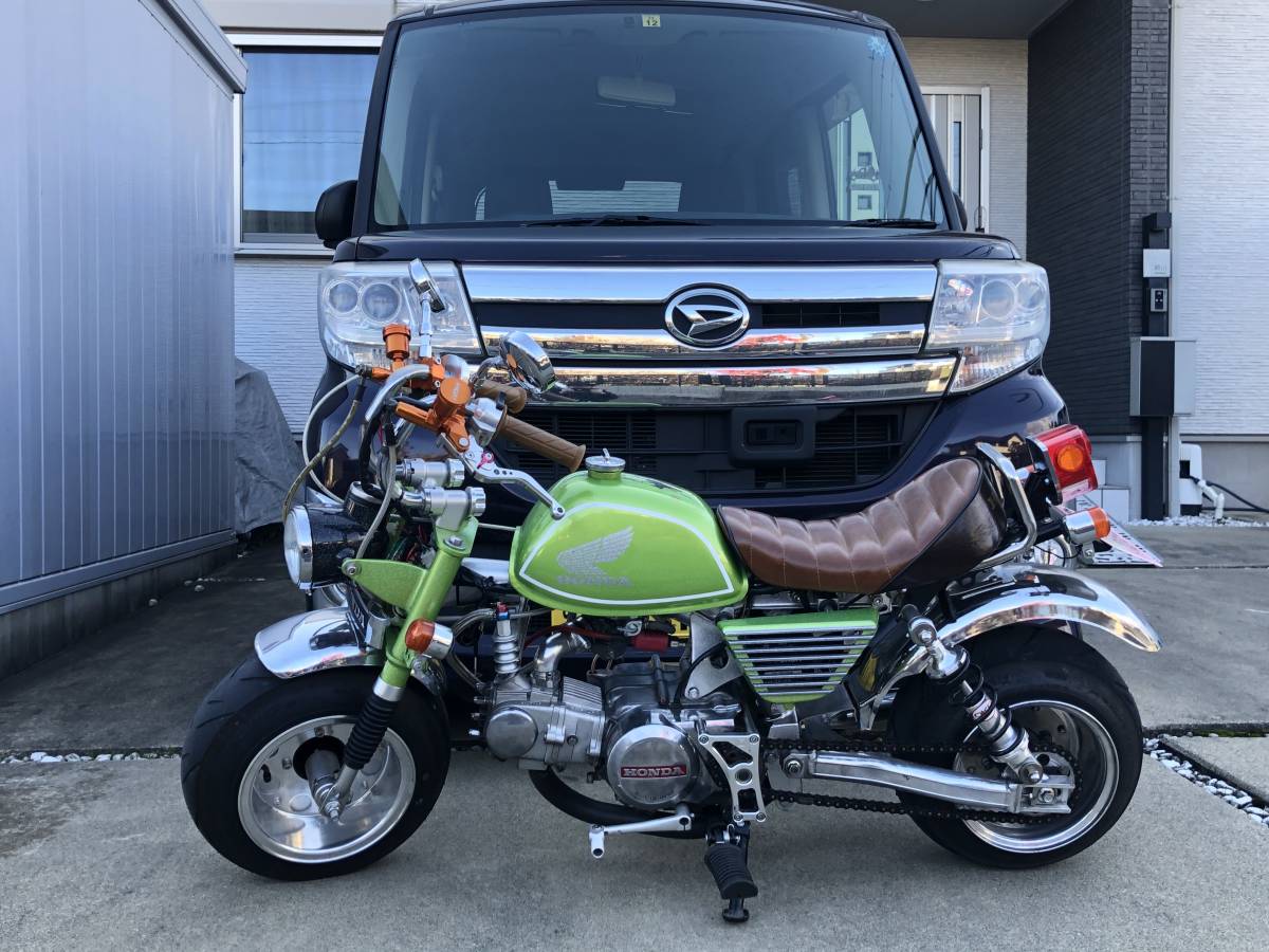 ホンダ モンキー 車高短 太足 カスタム車両 110㏄ 検（ゴリラDAX 念願