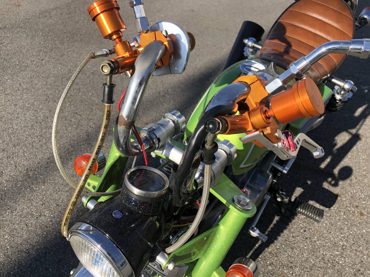 ホンダ モンキー 車高短 太足 カスタム車両 110㏄ 検（ゴリラDAX 