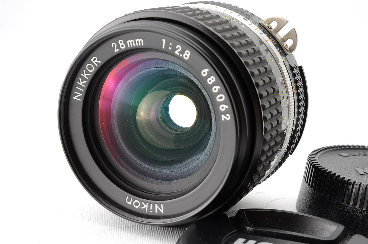 ○☆希少銘玉☆ニコン☆Nikon Ai-s 28mm F2.8 人気単焦点♯1918 楽