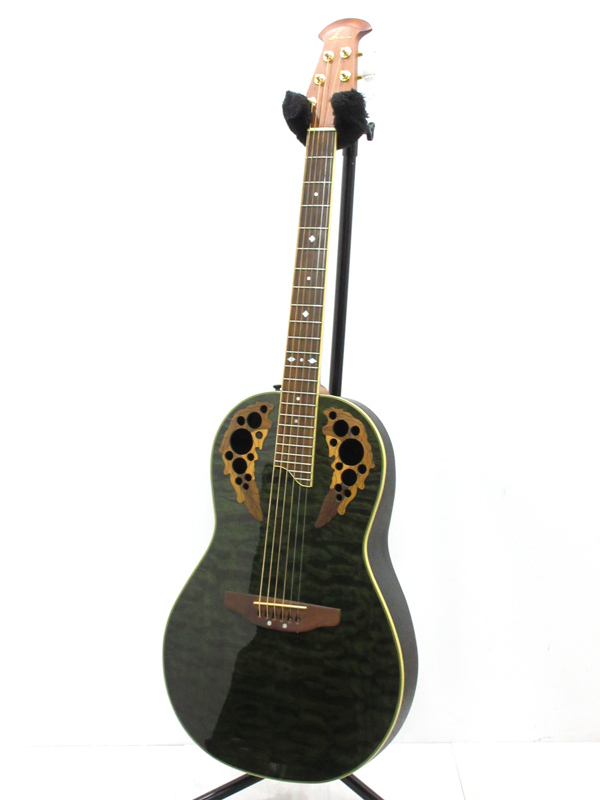 ☆ジャンク☆Ovation(オベーション) Celebrity CP741-TQ グリーン 純正