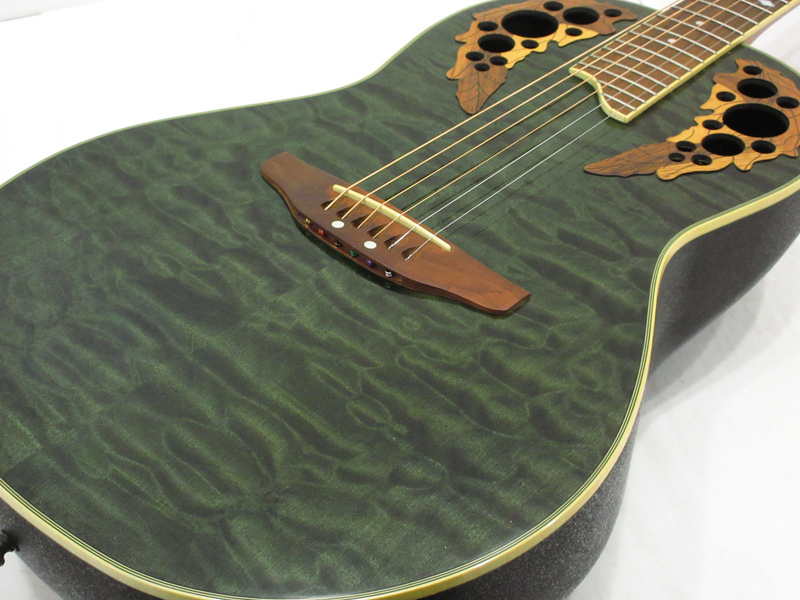 ☆ジャンク☆Ovation(オベーション) Celebrity CP741-TQ グリーン 純正
