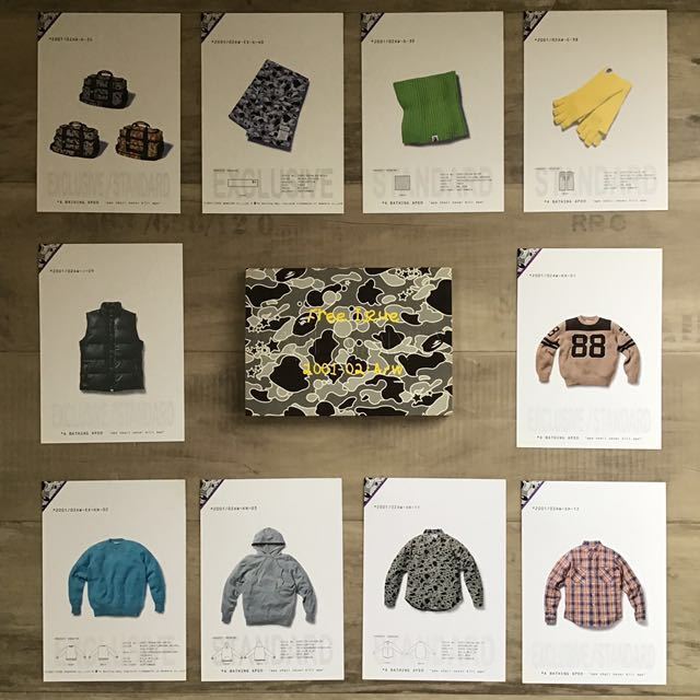 bapemania 2001-02 A/W カタログ a bathing ape コレクションブック
