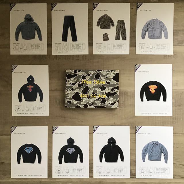bapemania 2001-02 A/W カタログ a bathing ape コレクションブック