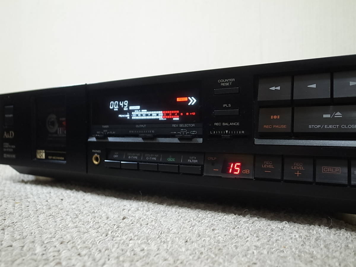 リバースの名機】A&D GX-R75CX 良品 dbx搭載 上位モデル 納得の高音質