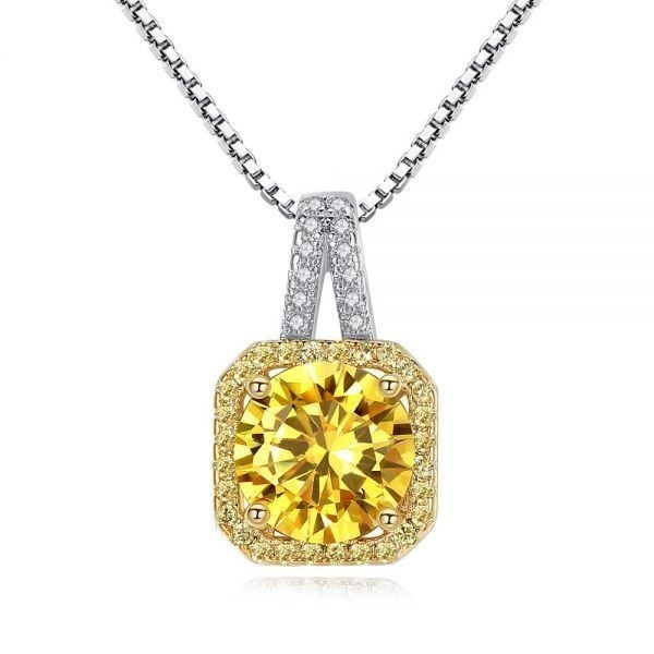 価格破壊！超高級！★★★超～美品 【最高純度】【極上の逸品】1円～ ◆＃3ct＃ 超大粒 YELLOWダイヤモンドペンダント【プラチナ仕上】