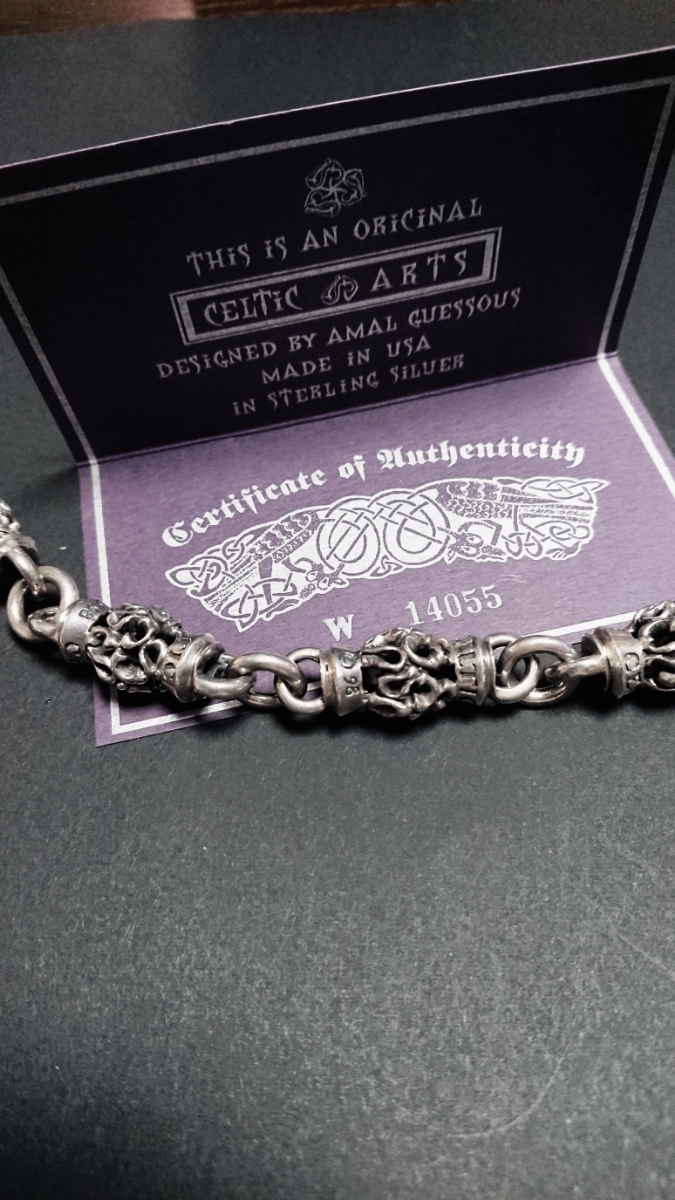Celtic Arts セルティックアーツ シルバー925 ウォレットチェーン セルティックアーツ ウォレットチェーン ARTS CELTiC シルバー