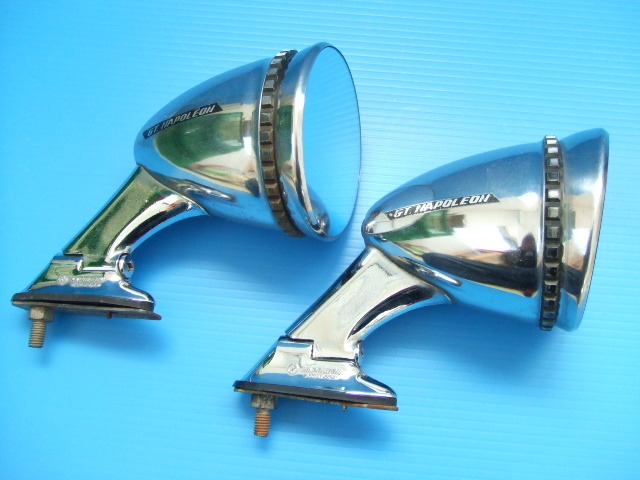 NAPOLEON EC ミラー 2個セット当時物⭐︎希少⭐︎ オンラインストア入荷 当時物 中古2個 GT ナポレオン ミラー