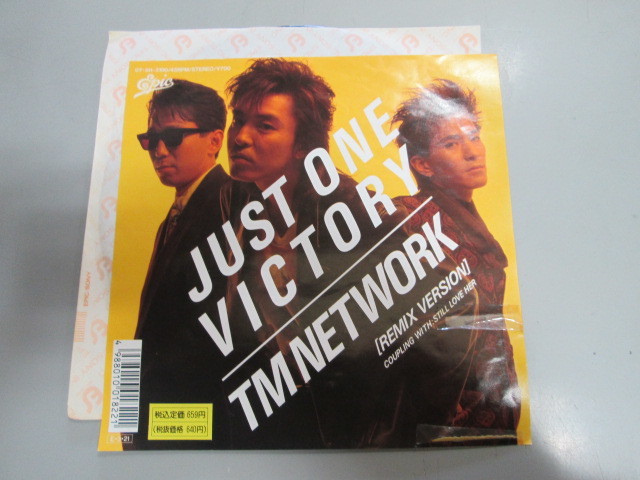 希少！TM NETWORK JUST ONE VICTORY 7' 和モノ