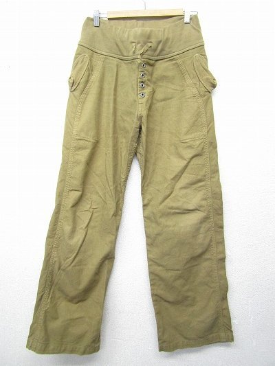 k3350：キャピタルKAPITALヌーベルパンツ2/Mワークパンツ/チノパン黄土色メンズ/日本製：5
