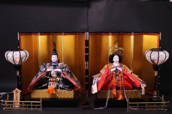 加】2208e Noritake ノリタケ 陶器製 ひな人形 お内裏様 お雛様 共箱