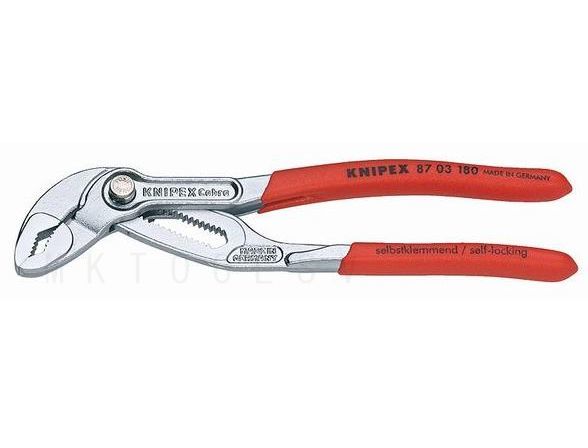 KNIPEX クニペックス ウォーターポンププライヤ コブラ 8703-180