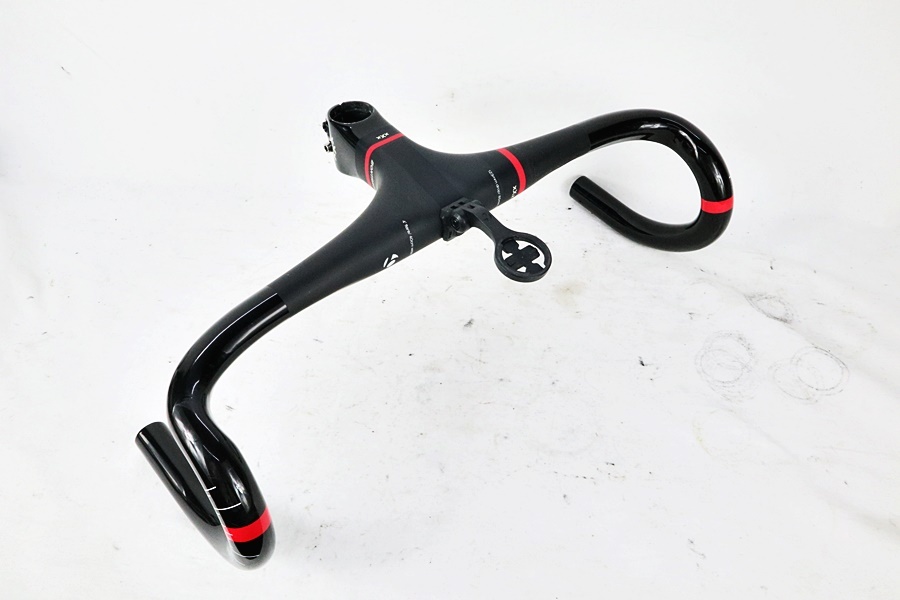 ボントレガー BONTRAGER XXX INTEGRATED ROAD HANDLEBAR STEM ハンドル ハンドル幅400mm コラム径28.6mm 突き出し100mm XXX Integrated Road 一体型ハンドル｜超美品 超軽量！ボントレガー 110mm