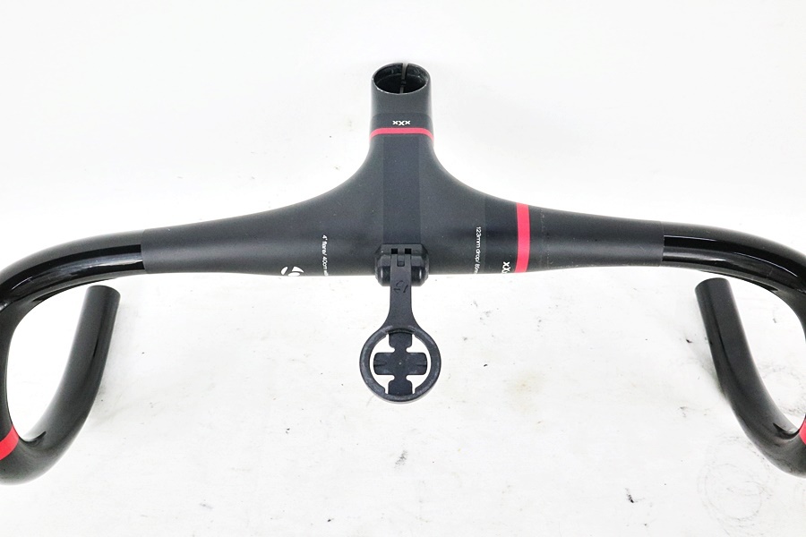 ボントレガー BONTRAGER XXX INTEGRATED ROAD HANDLEBAR STEM ハンドル ハンドル幅400mm コラム径28.6mm 突き出し100mm XXX Integrated Road 一体型ハンドル｜超美品 超軽量！ボントレガー 110mm