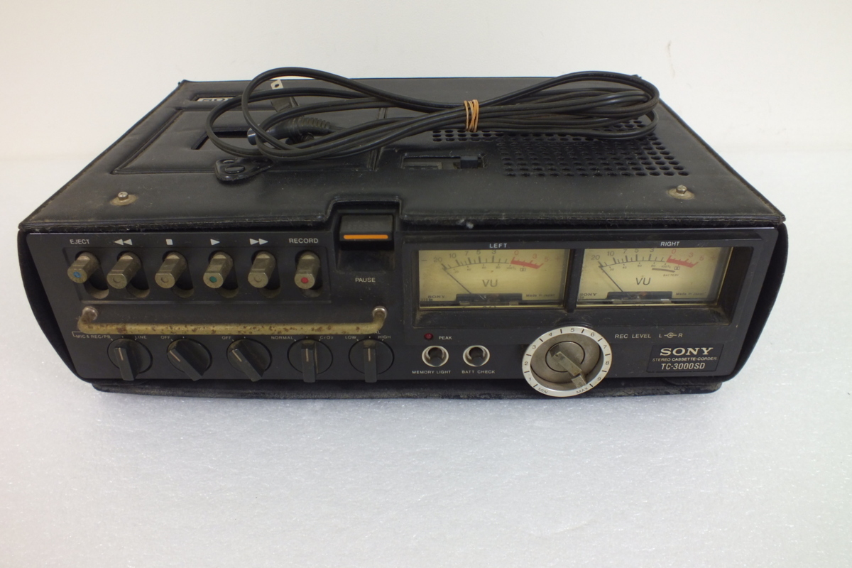 TC-3000SD ソニー SONY : デンスケ カセットレコーダー - Yahoo