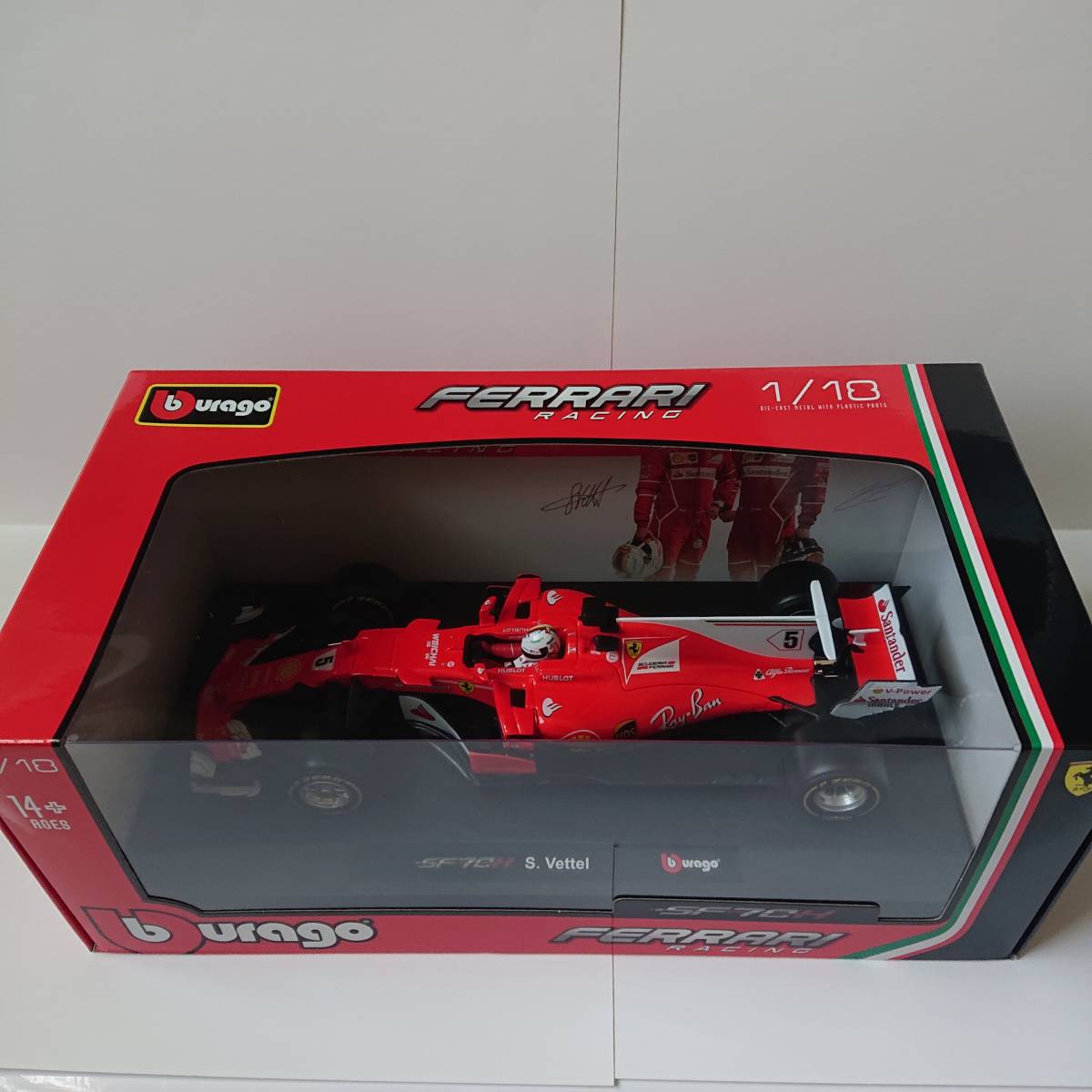 Ferrari SF70H 1/18 セバスチャン・ベッテル SF70H フェラーリ BBR 1⁄18 0 S.ベッテル #5 Ferrari Vettel Sebastian