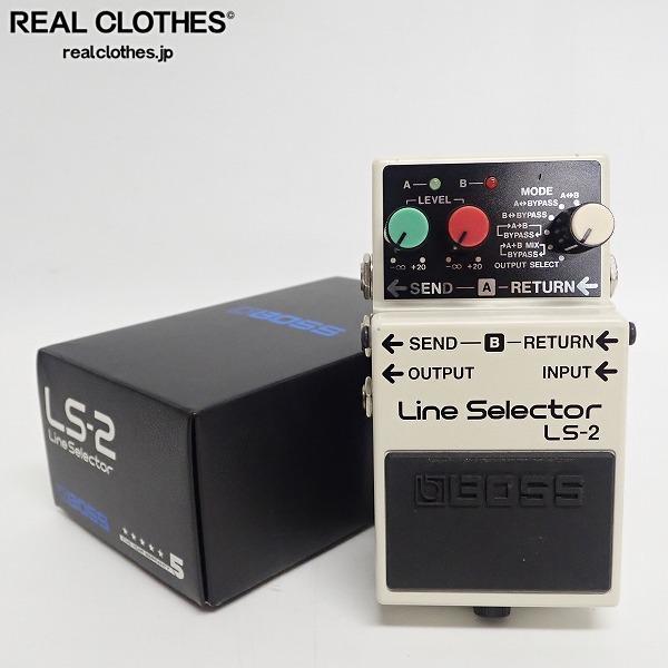 動作確認済】BOSS/ボス LS-2 Line Selector/ラインセレクター 元箱