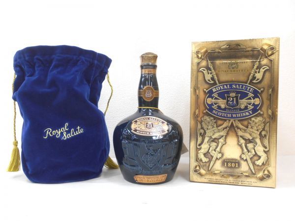 古酒 ROYAL SALUTE ロイヤルサルート 21年 SCOTCH WHISKY スコッチ