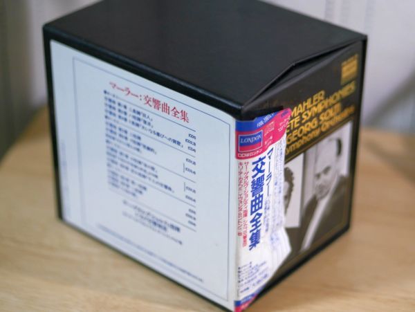 CD-BOX○ショルティCSO/マーラー:交響曲全集 16CD 廃盤☆名盤 音楽 交響曲