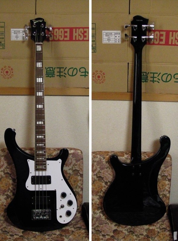 カ*ル様 【リッケンバッカータイプ】フェルナンデス FERNANDES フェルナンデスリッケンバッカータイプベースBRB6511中古