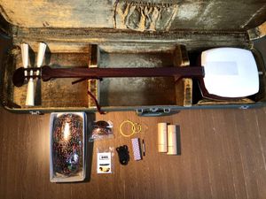 本日まで⭐︎ブラックフライデー⭐︎津軽三味線 紅木とち有 金細 黒檀人口