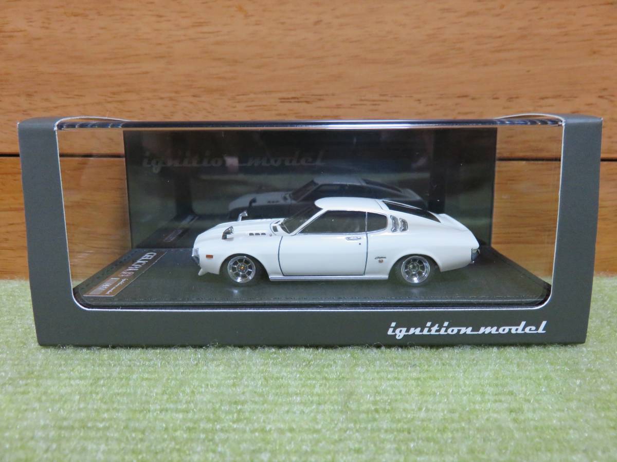 イグニッションモデル　1/43 セリカ 1600GT LB TA27 ホワイト イグニッションモデル 1/43 トヨタ セリカ 1600GT LB (TA27) ホワイト