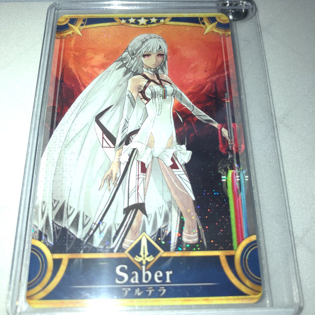同梱可 FGOアーケードFate/Grand Order Arcade ★5 アルテラ　ホロ　未使用　フェイタル 