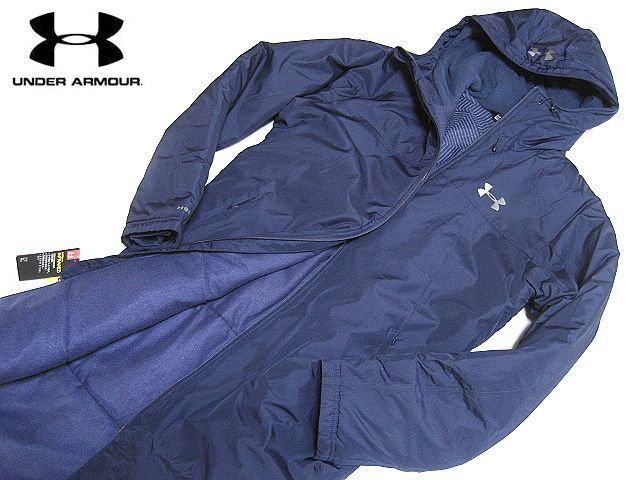 100%新品，新品 アンダーアーマー ゴルフ 高機能 ベンチコート 中綿 ネイビー INFRARED インフラレッド KEEPS YOU WARM UNDER ARMOUR M(アンダーアーマー)｜売買されたオークション情報、yahooの商品情報をアーカイブ公 ジャンパー、ジャケット