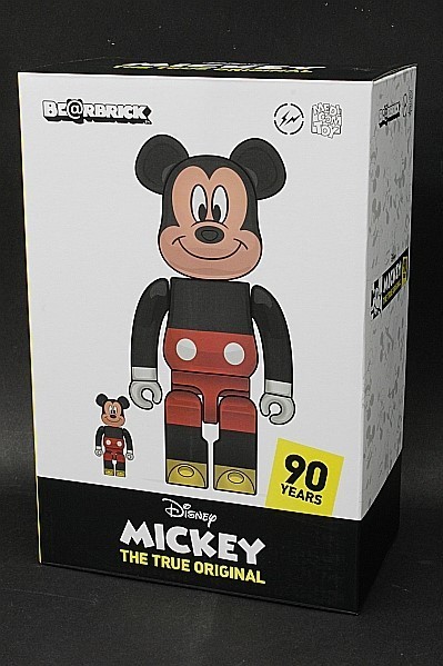 ☆メディコムトイ BE@RBRICK ベアブリック FRAGMENT DESIGN MICKEY