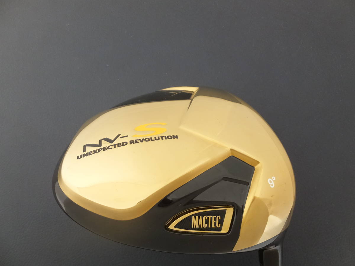 安い，セール 厳選名器 最高級 MACTEC NV-S 金 ゴールド な(フレックス S)｜売買されたオークション情報、yahooの商品情報をアーカイブ公開 - オークファン 男性右きき用