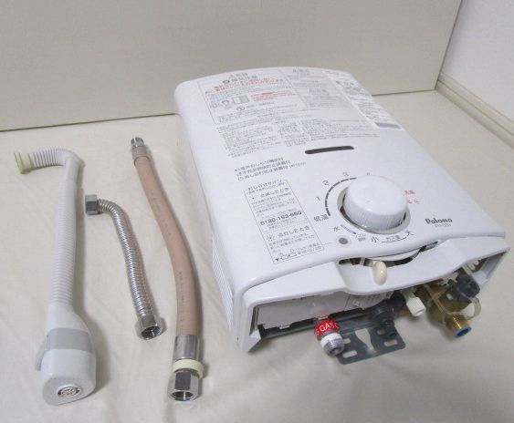送料込 美品 パロマ LPガス 小型 瞬間湯沸かし器(PH-5BV-1)16年 パロマ