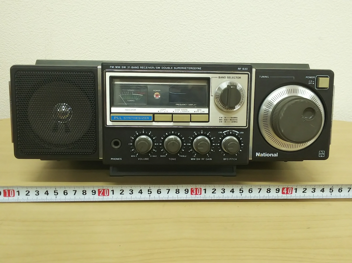 National RF-B30 Yahoo!オークション - ナショナル BCL通信型 公式通販