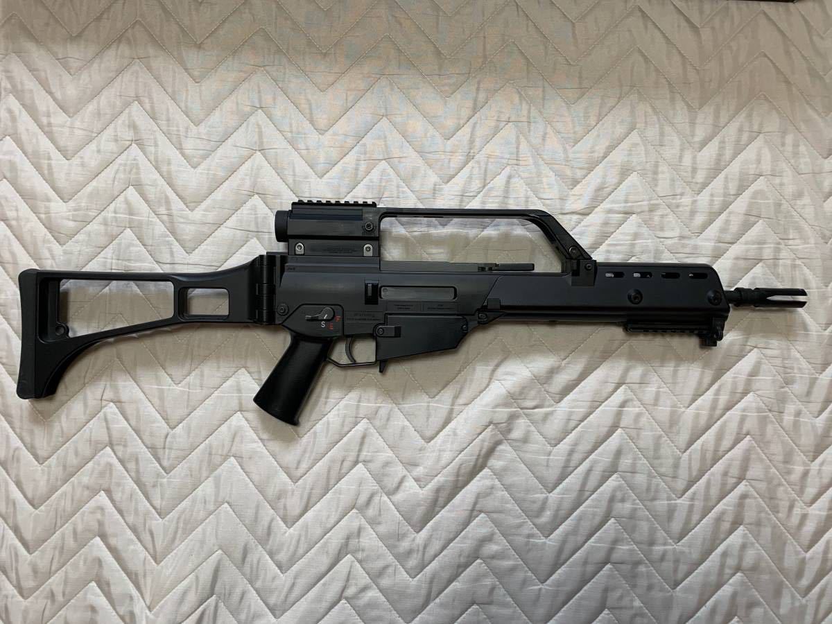 中古】東京マルイ次世代電動ガン「G36K」バッテリー、充電器、予備