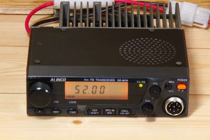 ALINCO DR-M06DX中古品 DR-M06DX アルインコ 6m DR-M06 FM TRANSCEIVER