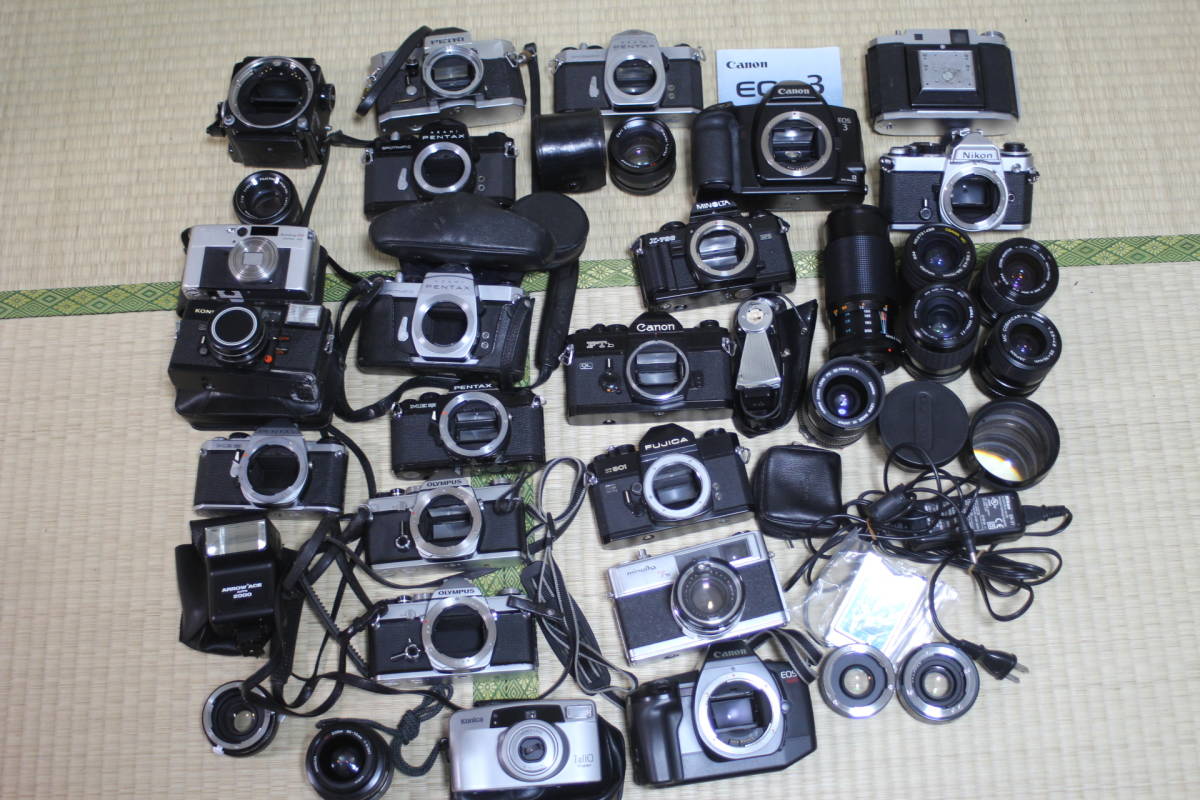 ☆カメラ、レンズ、ストロボ ジャンクまとめて大量出品☆④ (Canon