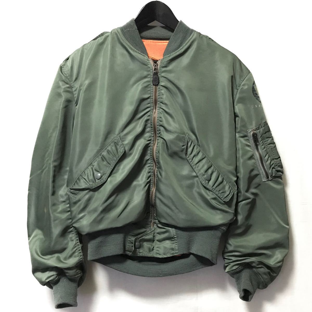 VINTAGE ヴィンテージ 60s SKYLINE社 L2B フライトジャケット MA1 白