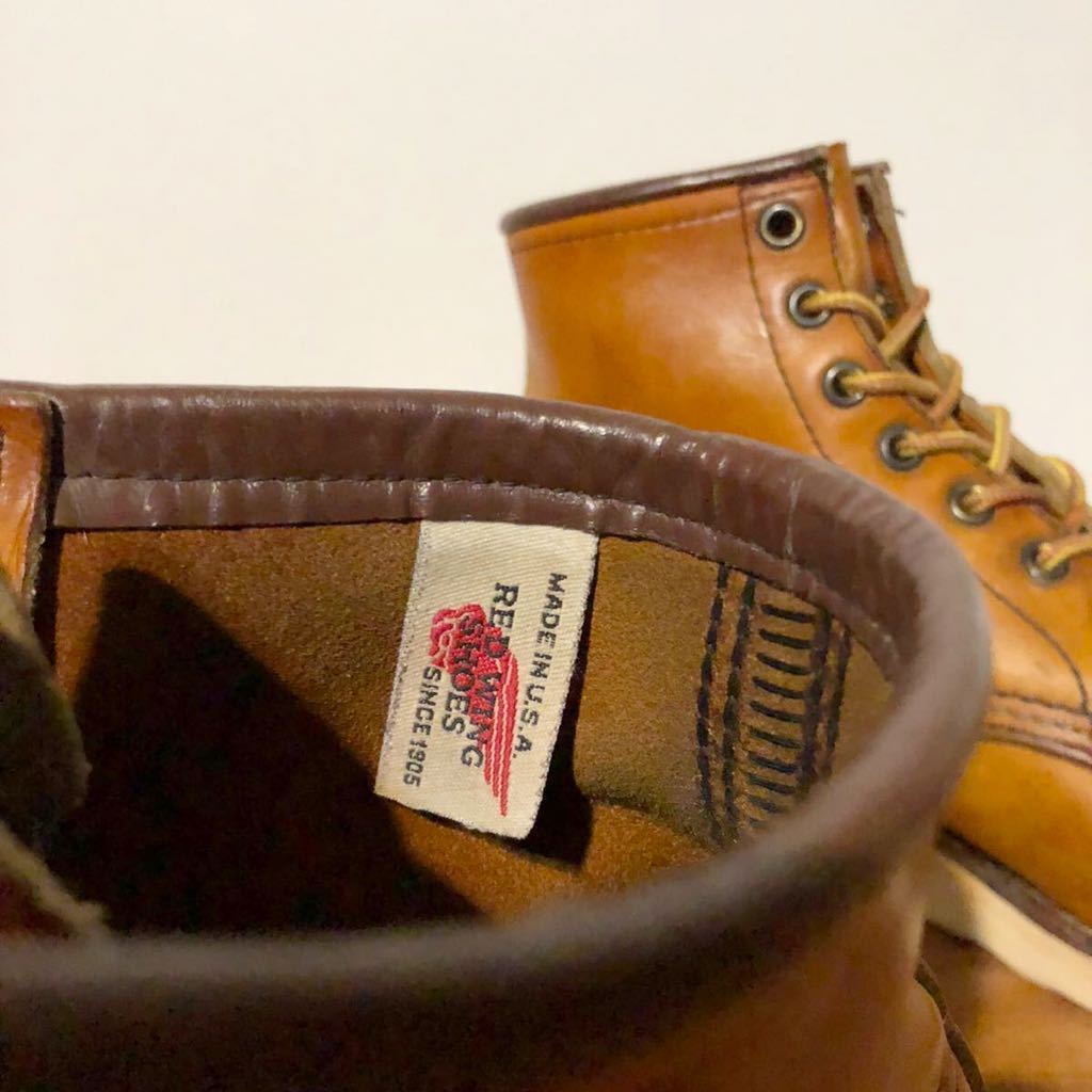 90年代レッドウィング サイド羽タグ 875 US7.5 Eワイズ REDWING アイ