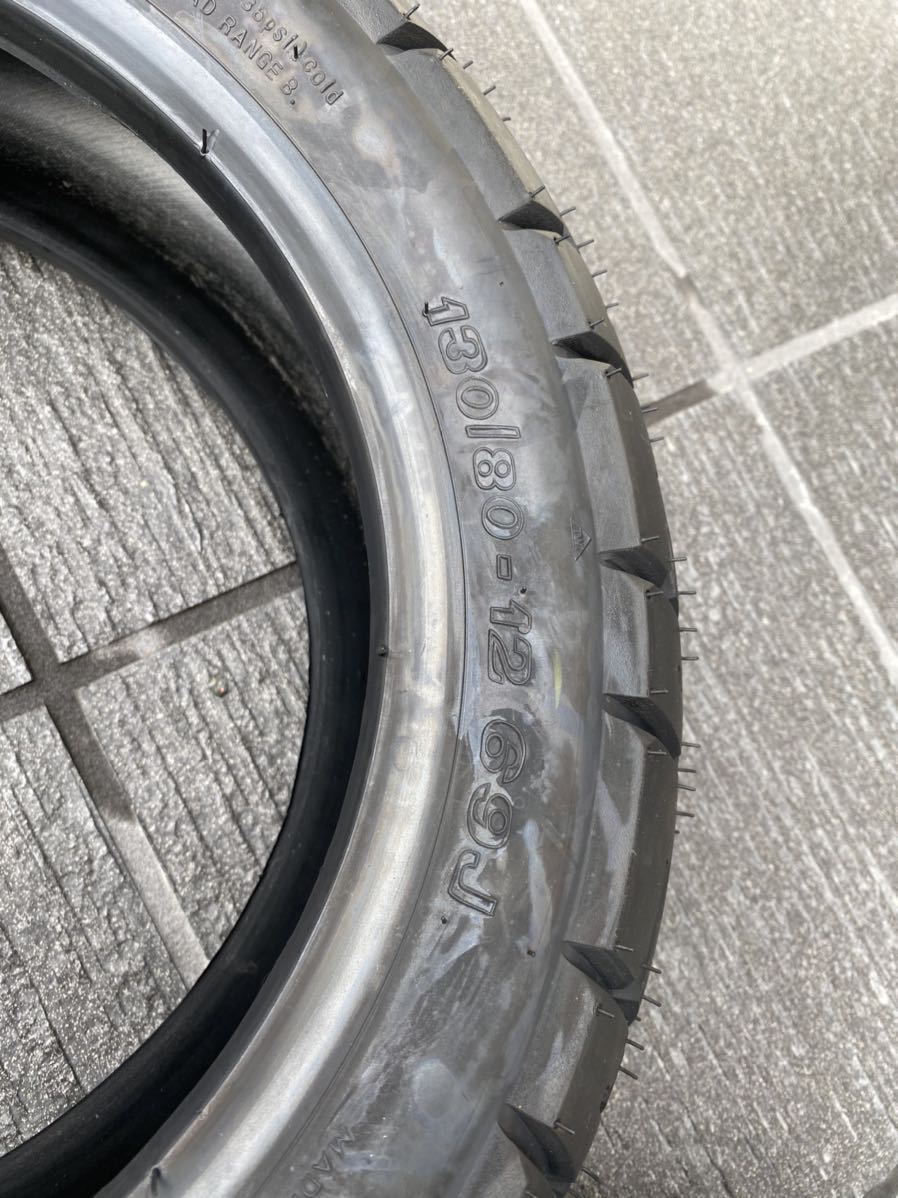 Rubber HONDAモンキー125 タイヤ 2本セット 新車外しVee モンキー
