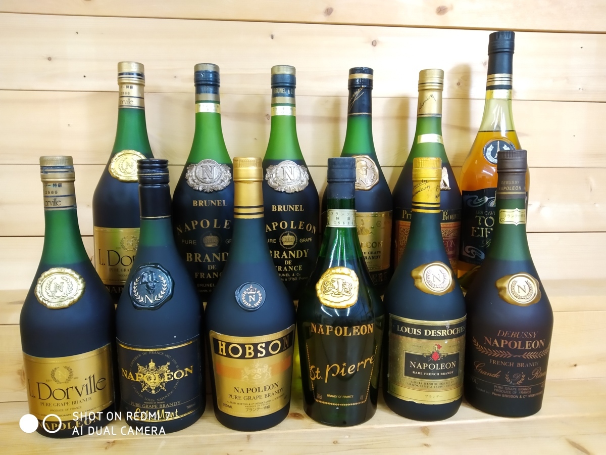  1円スタート 古酒 未開栓 フレンチブランデー12本セット St.pierre ブランデー特級 ブルネル ドーヴィル等 700ml No1409(その他)｜売買されたオークション情報、yahooの商品情報をアーカイブ公開 - その他