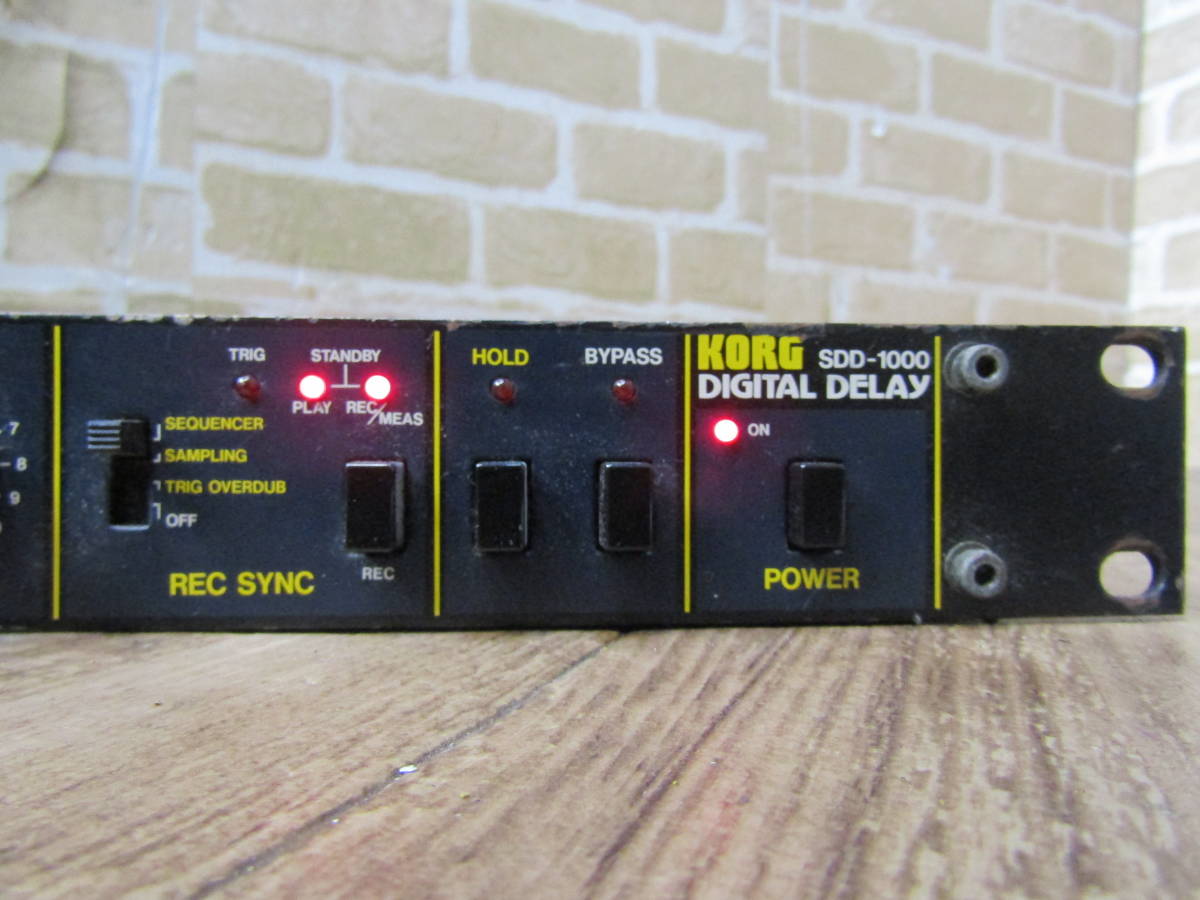 KORG SDD-1000 デジタルディレイ Delay Digital コルグ | - Yahoo