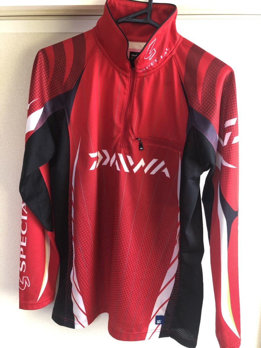 ダイワ DAIWA ジップアップ シャツ長袖 M_1