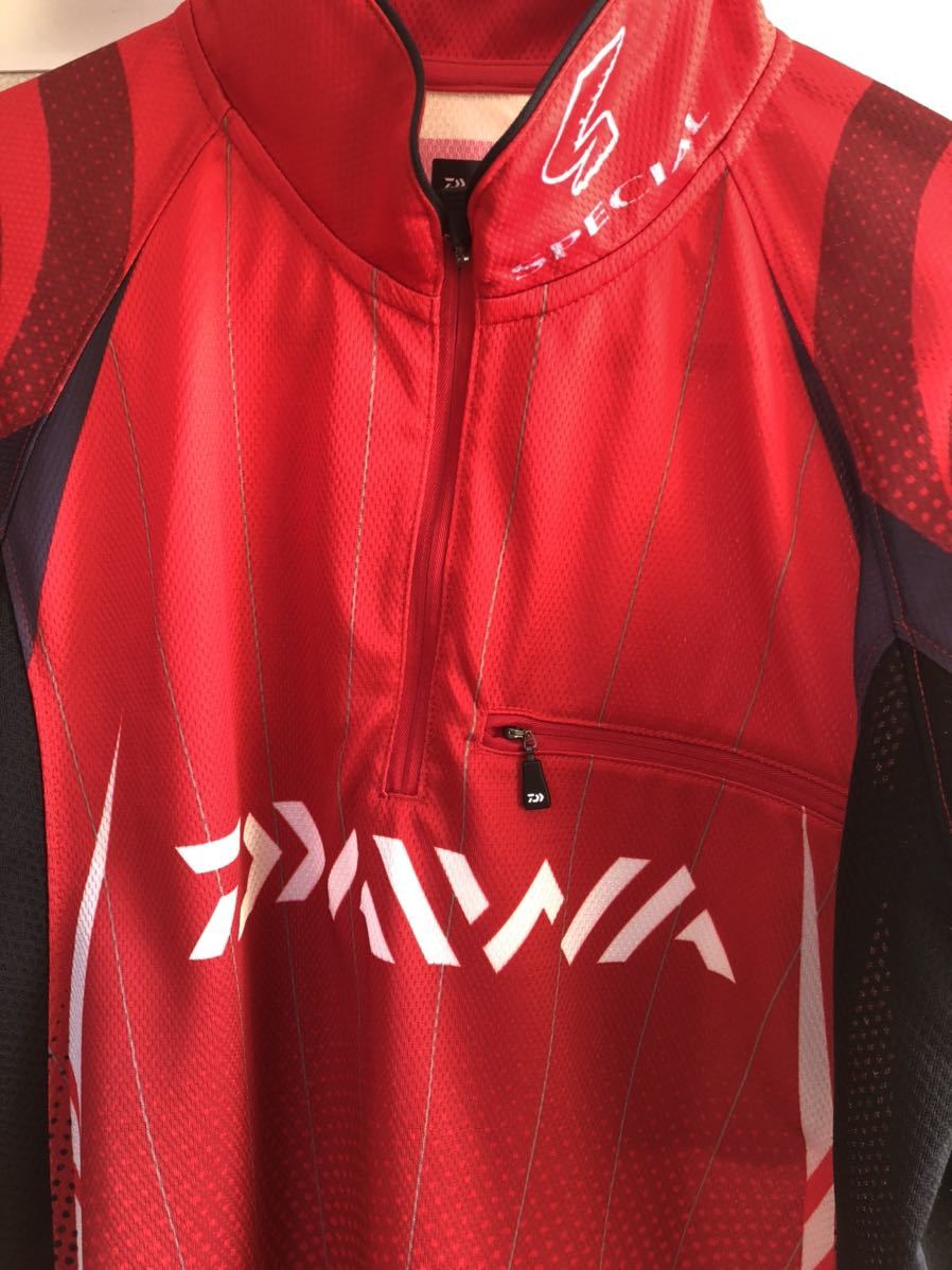 ダイワ DAIWA ジップアップ シャツ長袖 M_3