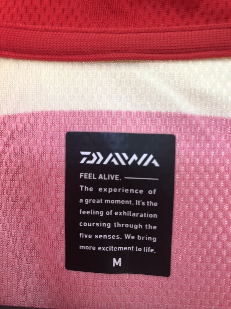 ダイワ DAIWA ジップアップ シャツ長袖 M_6