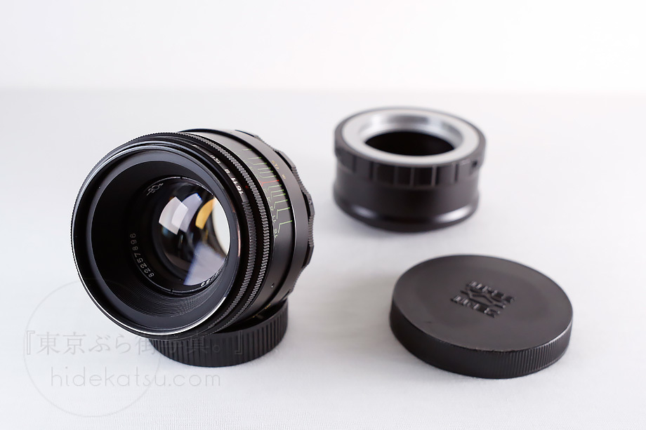 分解清掃済 Helios-44-2 58mm f2 ぐるぐるボケ 7 オールドレンズ