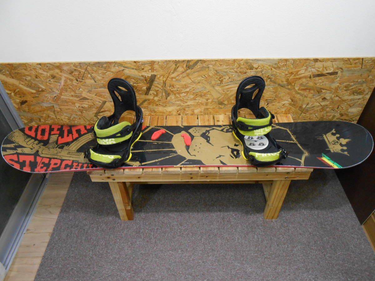 STEP CHILD 155cmボード・FLUXビンディングM/Lサイズ FLUX STEP DS \u2013 FLUX24-25 安い商品を