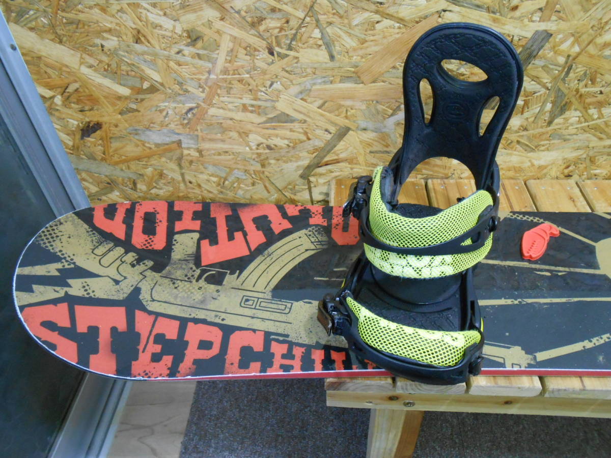 STEP CHILD 155cmボード・FLUXビンディングM/Lサイズ FLUX STEP DS \u2013 FLUX24-25 安い商品を