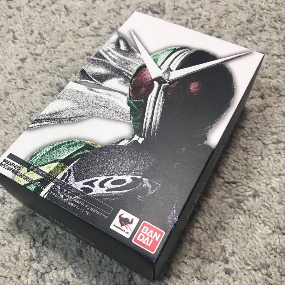 新品 未開封】S.H.Figuarts 真骨彫製法 仮面ライダーW サイクロン 