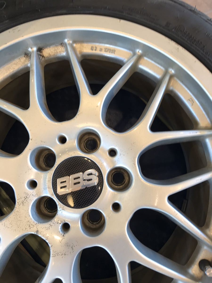 BBS BBSホイール RX202 2本セット 17インチ 5H 114.3 8J ET42 RX202 17 
