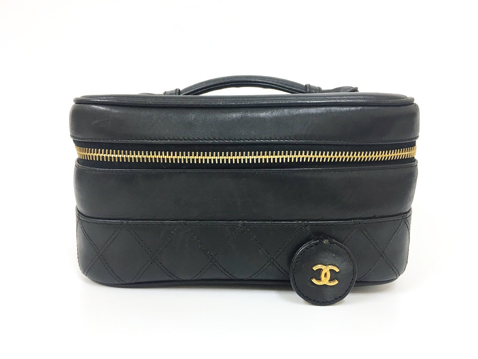 CHANEL シャネル バニティバッグ ヴィンテージ 化粧ポーチ バニティ